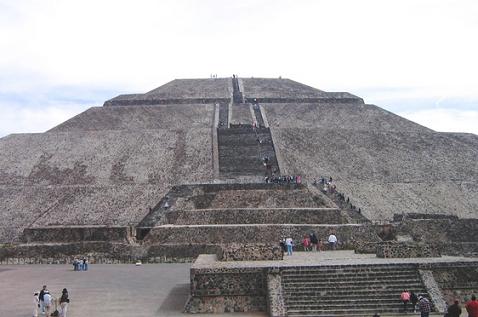 テオティワカンのピラミッド